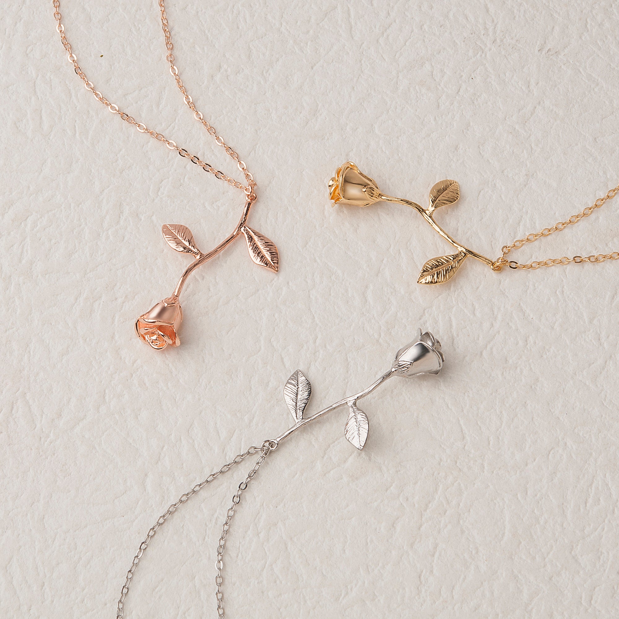 "To an Amazing New Mom" Mother's Day Card and Rose Necklace Gift Set