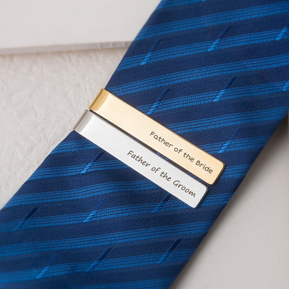 Custom Handwriting Engraved Tie Clip