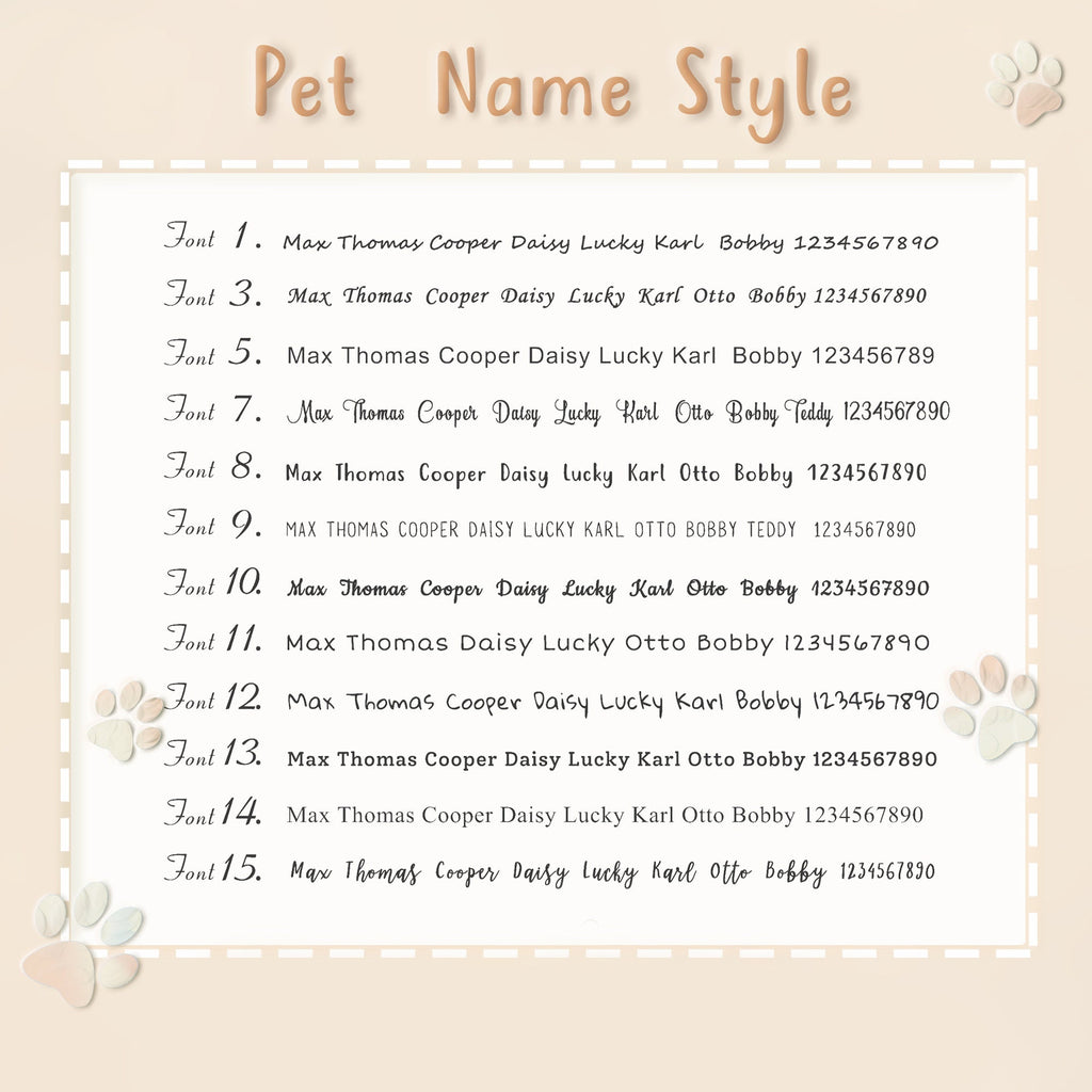 Stainless Steel Silent Slide On Pet Tag