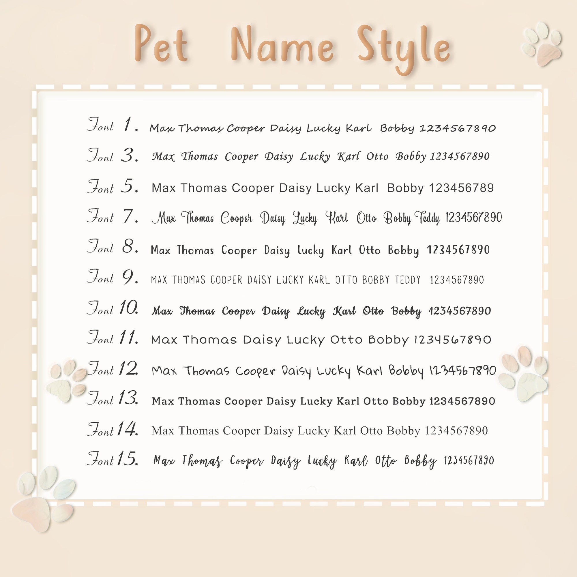 Stainless Steel Silent Slide On Pet Tag