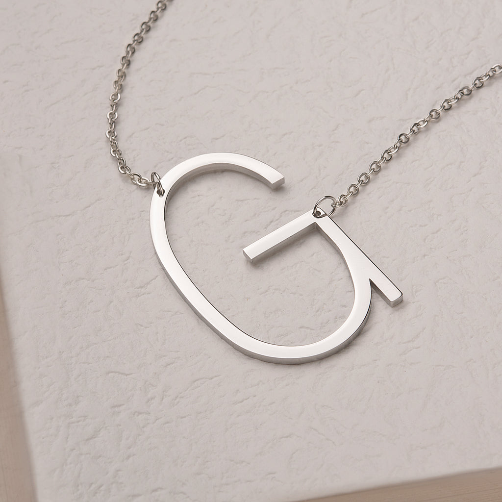 A to Z Large Initial Necklaces