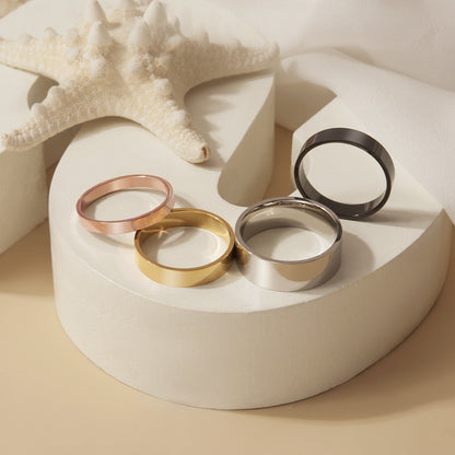 Engraved Dainty Rings