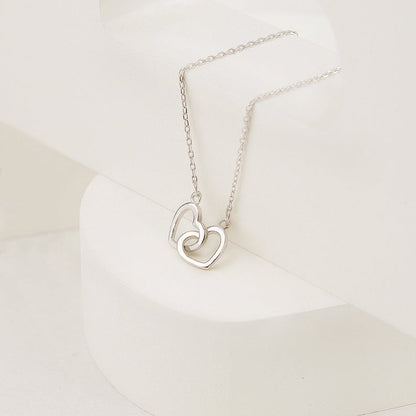 To the Best Sister Ever! Sterling Silver Heart Infinity Necklace Gift Set