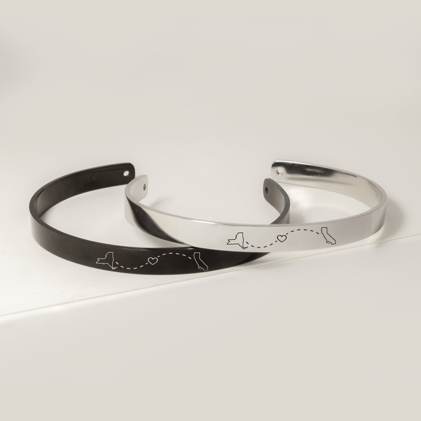 Men's Long Distance Cuff Bangle